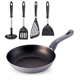  フライパン 24cm ＩＨ対応 TH-109 クロワッサン 200V 鉄製 & 調理 小物 セット