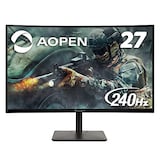 AOPEN ゲーミング湾曲モニター 27HC5RZbmiiphx 27インチ 240Hz 1ms VA フルHD PS4 FPS向き HDMI×2 DisplayPort 3年保証 広い視野角178°高さ調整 高さ調節 上下調整 ピボット機能 縦横回転 スイベル機能 左右角度