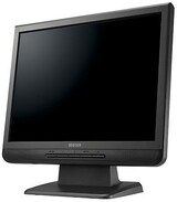  I-O DATA XGA対応15型液晶ディスプレイ ブラック LCD-A154GB