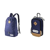  【セット買い】 OUTDOOR PRODUCTS(アウトドアプロダクツ) カメラデイパック03 ネイビー + OUTDOOR PRODUCTS(アウトドアプロダクツ) カメラポーチ06 ネイビー セット