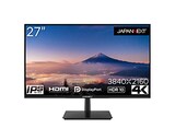  JAPANNEXT 27インチ モニター 4K UHD 3840x2160解像度 IPS ディスプレイ (HDMI/DisplayPort/スピーカー内蔵/VESA対応/ブルーライトカット) JN-IPS2706UHDR