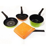  Sixtin series(フライパン2点,ハートペン,玉子焼ペン)4点セット