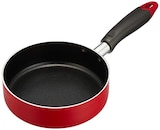  パール金属 ミニ フライパン 16cm IH対応 フッ素加工 コンパクト HB-2180レッド