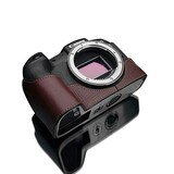  GARIZ Canon EOS RP 用 本革カメラケース XS-CHEOSRPBR ブラウン