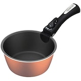  アイリスオーヤマ 鍋 20cm DG-S20P ブロンズ ダイヤモンドグレイス + マルチハンドル 専用取っ手 ブラック CQP-H3