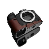  GARIZ Canon EOS R5/R6 兼用 本革カメラケース XS-CHEOSR5BR ブラウン