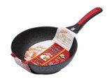 パール金属 コスモマーブル 内面4層+外面3層マーブル加工 IH対応 深型フライパン24cm レッド H-8344
