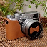  シエスタ 本革速写ケースwithレンズキャップ(for X100) ブラウン CSJ-X100-12