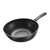  フライパン ih 焦げ付かないフライパン 深型 中華鍋 炒め鍋 蓋付き 鍋調理器具 5層コーティング 高熱効率 こげつかないフライパン 耐久性 軽量 ih対応 直火・ガス対応 全て熱源対応 手入れが簡単 家庭用 業務用 (28cm,カバーなし)