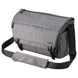  ハクバ HAKUBA カメラバッグ プラスシェル シティ04 メッセンジャー L 天面からクイックアクセス グレー SP-CT04-MBLGY