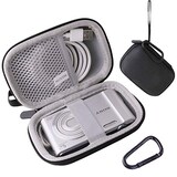  ソニー SONY デジタルカメラ Cyber-shot DSC-W830/WX350/WX500 専用保護収納ケース -waiyu JP (黒)