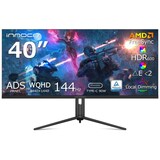  INNOCN 40インチ ウルトラワイド モニター, 144Hz ワイドモニター ゲーミングモニター, HDR600 WQHD 95%DCI-P3色域, FreeSync 3440×1440 高さ角度調整 USB-C接続 非光沢 VESA対応 WR40-PRO