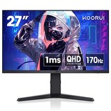  KOORUI ゲーミングモニター 27インチ モニター 170Hz WQHD 27E3Q