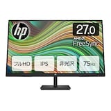  HP モニター V27ie G5 27インチ フルHD 75Hz 5ms IPSパネル 非光沢 薄型ベゼル ブルーライトカット 3年保証 (型番：6D8H3AA-AAAB)