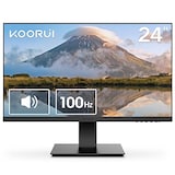  KOORUI モニター 24インチ ディスプレイ VA非光沢 FHD 最大75Hz ブルーライト軽減 フリッカーフリー VESA対応 フレームレス HDMI 1.4/VGA