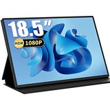  Acouto XC18 モバイルモニター 18.5インチ 疲れ目軽減/青色光源を低減 モバイルディスプレイ ゲーム スイッチ用 USB Type-C/HDMI【1920x1080/非光沢/内蔵スピーカー/スタンド付/IPSパネル/VESA対応】PS5/XBOX/Switch/PC/Macスマホなど対応