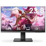  KOORUI モニター 24インチ 120Hz フルHD 1920x1080 IPSパネル PCモニター sRGB 99% Adaptive Sync対応/HDMI/VGA/オーディオ端子 ブルーライト軽減 VESAマウント対応 角度調整可能 E2411H