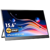  【Amazon限定ブランド】VisionOwl モバイルモニター 15.6インチ 超薄型 軽量610g 自立型 極細ベゼル 収納ケース付 スリムベゼル モバイルディスプレイ ポータブルモニター 非光沢IPSパネル/USB Type-C/HDMI 1920x1080FHD PS4/XBOX/Switch/PC/Macなど対応 TJ-1
