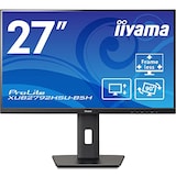  マウスコンピューター iiyama モニター ディスプレイ 27インチ フルHD IPS方式 高さ調整 角度調整 縦回転 DisplayPort HDMI D-Sub USB2.0×2 3年保証 国内サポート XUB2792HSU-B5H