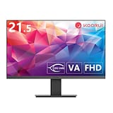  KOORUI 21.5インチ モニター pcモニター フルhd 液晶ディスプレイ モニター 100Hz VAパネル非光沢 超薄型スリムベゼル/アイケア・ブルーライト軽減/傾き調整/HDMI＋VGAポート/VESAマウント/三年保証付