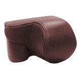  カメラ保護シェル ソニーZV-E10用フルボディカメラPUレザーケースバッグ