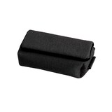  【AGENIUS】カメラケース・CANON PowerShot V10用 バッグ カメラケース キャンバス調 ポーチ型 カバン型 バッグ型 レディース/メンズ デジタル カメラバッグ 衝撃吸収 おしゃれ 収納ケース キャノン(ブラック)