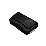  カメラケース・RICOH GR/GR II用/GR III用/GR IIIx用 ケース PUレザー ポーチ型 カバン型 バッグ型 リコー GR/GR2/GR3/GR3x ケース/カバー デジタル カメラバッグ 衝撃吸収 収納ケース(ブラック)