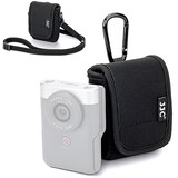  JJC カメラケース Canon PowerShot V10 DJI Osmo 360 Osmo Action 5 pro/4/3 Insta 360 ace pro 2 に対応 収納ケース カメラポーチ デジタル カメラバッグ カメラ保護 コンパクト ショルダーバッグ カラビナ付き 斜め掛け 軽量 旅行 キャンプ 徒歩 アウトドア 撮影用