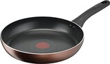  ティファール フライパン 28cm IH ガス火対応 PFOAなどの有害物質不使用 こびりつきにくさ長持ち 「IHチタン･エクセレンス モカ フライパン」 ブラウン G17206
