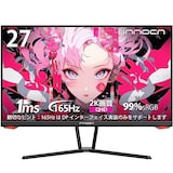  INNOCN ゲーミングモニター 27インチ ゲームディスプレイ 2K 2560x1440 WQHD PC モニター VAパネル / 144Hz / 1MS / 薄型/角度調整/VESA対応/Adaptive-Sync/G-sync MPRT 対応 日本語取扱説明書付き