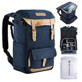  K&F Concept カメラバックリュック おしゃれ 一眼レフカメラ用バッグ 防水 大容量 多機能 旅行、撮影、登り アウトドア撮影に適用 男女兼用