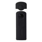  Ricoh Theta V専用 S/SC兼用【新バージョン】カバー 保護ケース マイク穴あり レンズキャップ付き 360全天球カメラ用 OS962