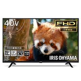  アイリスオーヤマ 40V型 液晶 テレビ 40FB10PB Wチューナー 裏番組同時録画 外付けHDD録画対応