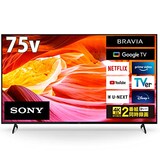  ソニー 75V型 4K 液晶 テレビ ブラビア KJ-75X80WK Google TV Dolby Atmos対応 10畳以上推奨 2022年モデル