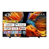  REGZA 43インチ 4K液晶テレビ 43Z570K 倍速パネル搭載 4Kチューナー内蔵 外付けHDD2番組同時録画 スマートテレビ