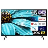  シャープ 50V型 4K 液晶 テレビ AQUOS 4T-C50EJ1 Google TV Dolby Atmos (2022年モデル) Wi-Fi6対応