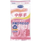  ファミリー ビニール中厚手 指先強化 Mピンク