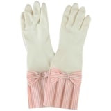  環境美装 ゴム手袋 ラブグローブ ピンクストライプ W-PS
