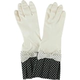  環境美装 ゴム手袋 ラブグローブ ホワイトドット W-WD