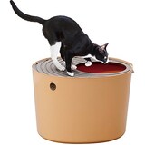  上から猫トイレ オレンジ
