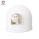  イグルーのようなキャットトイレ