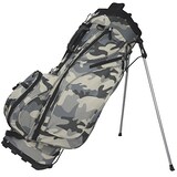  【Amazon.co.jp限定】迷彩柄 スタンド式キャディバッグ カモフラグレー