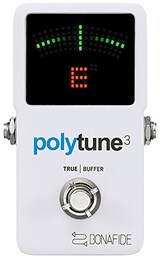  PolyTune 3 バッファー内蔵 ポリフォニックチューナー