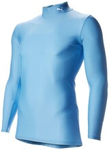  コンプレッション モックネック長袖シャツ