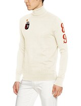  (パーリーゲイツ)PEARLY GATES [ メンズ ] 定番系 89 エンブレム マーク ハイネック ニット