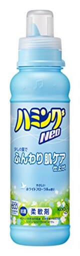  ハミングNeo 柔軟剤 ホワイトフローラルの香り 本体 400ml
