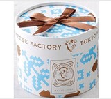  【東京ミルクチーズ工場】 クッキー詰合せ リボン付きギフトボックス ソルト＆カマンベールクッキーと蜂蜜＆ゴルゴンゾーラクッキー (10枚入)