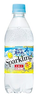  南アルプスの天然水 スパークリングレモン　500ml×24本
