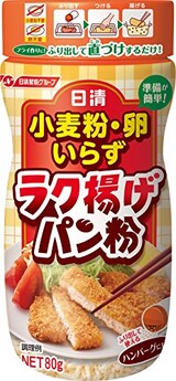  日清 小麦粉・卵いらずラク揚げパン粉