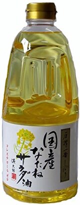  圧搾一番しぼり国産なたねサラダ油